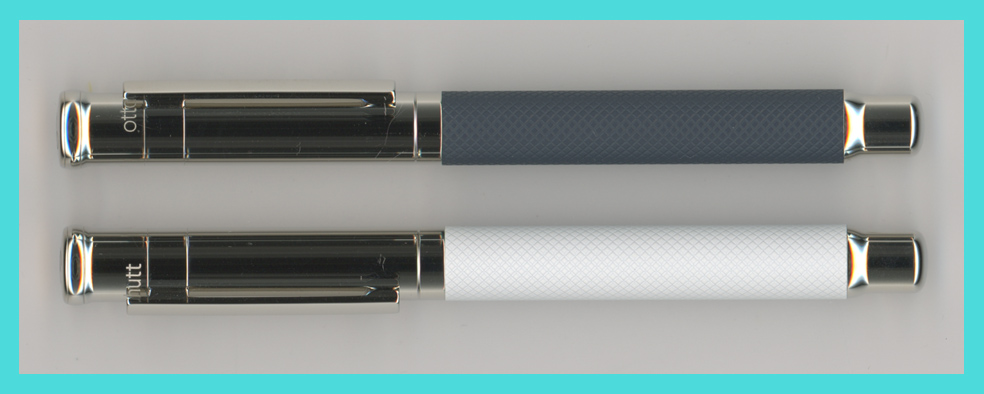 ottohutt Design 04 Line 白と青のチェック軸 そして