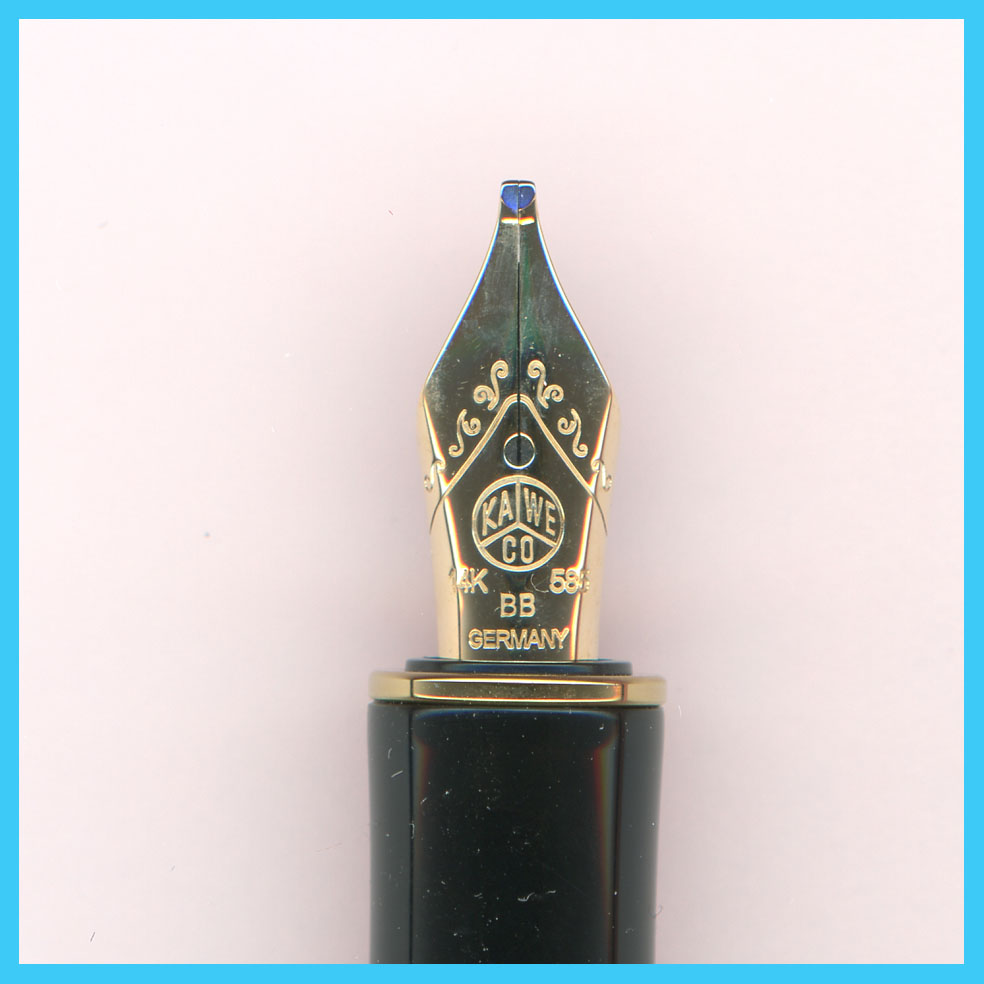 Kaweco DIA2 Gold 14K-BB ニブ付き : 万年筆評価の部屋