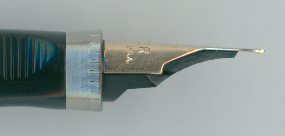 月曜日の調整報告【 Parker 75 Flat Top 14K-XF ペンポイント拡がり