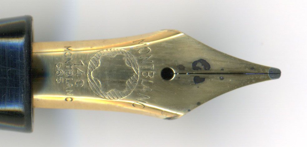 Montblanc/モンブラン 万年筆 No.234 1/2 吸引式 1940年代 ペン先 OB