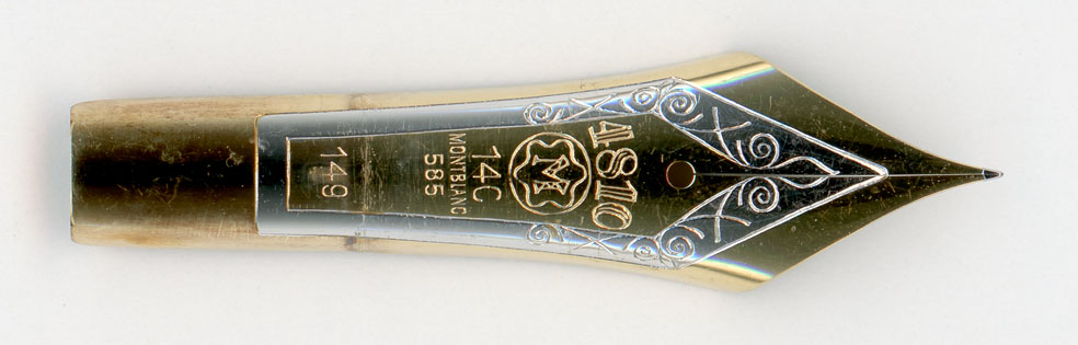 Montblanc No.139 14C-EF のはずなのだが・・・・ : 万年筆評価の部屋