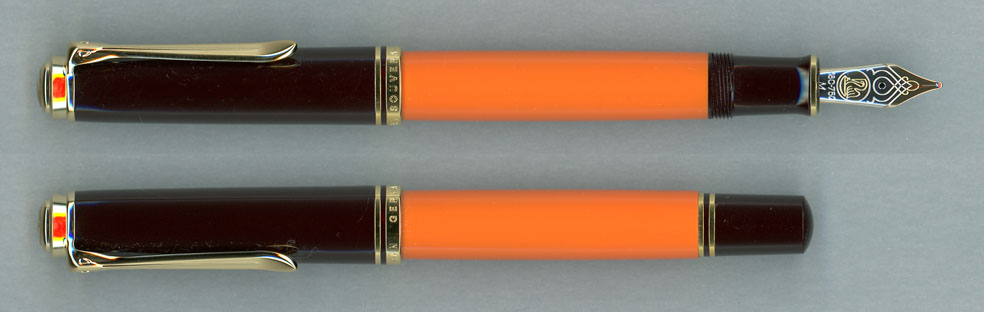 ペリカン　M800　万年筆　バーントオレンジ　限定 ポイント5倍] Pelikan (ペリカン) 【限定】スーベレーン M800