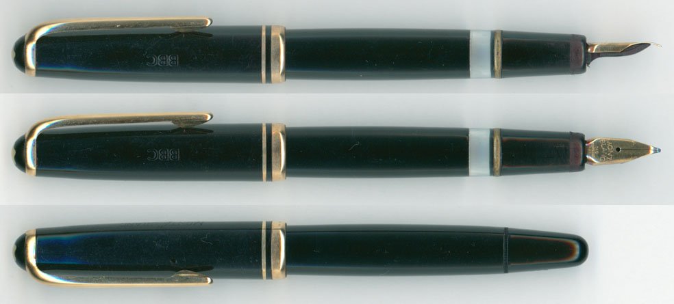 水曜日の調整報告【 Montblanc No.254 14C-B ペン先曲がった