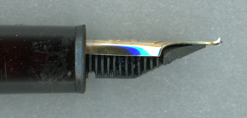 月曜日の調整報告【 1980年代 Montblanc No.146 14K-F ひん曲がった