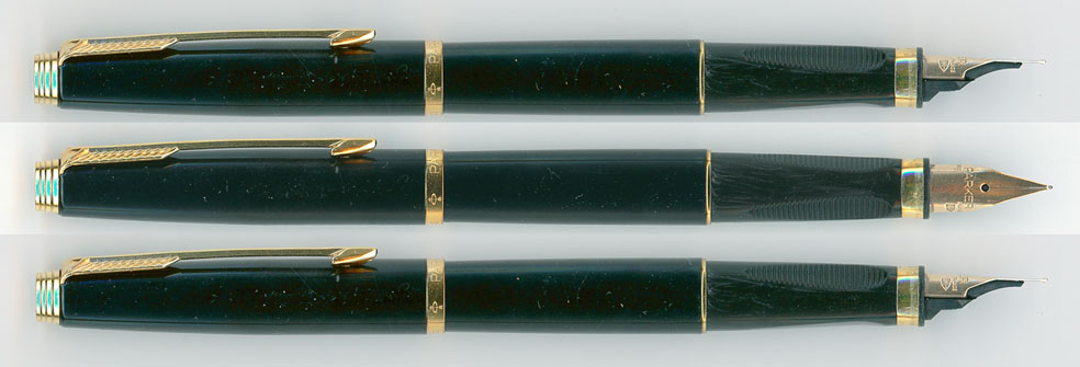 水曜日の調整報告 【 Parker 75 ブラックラック 14K-M 生贄