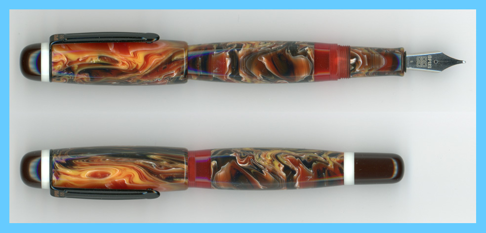 魔術ペン✨赤目白蛇アルビノ 飛鳥さんのお父様にいただいた蛇の文鎮🐍 白蛇様になりました