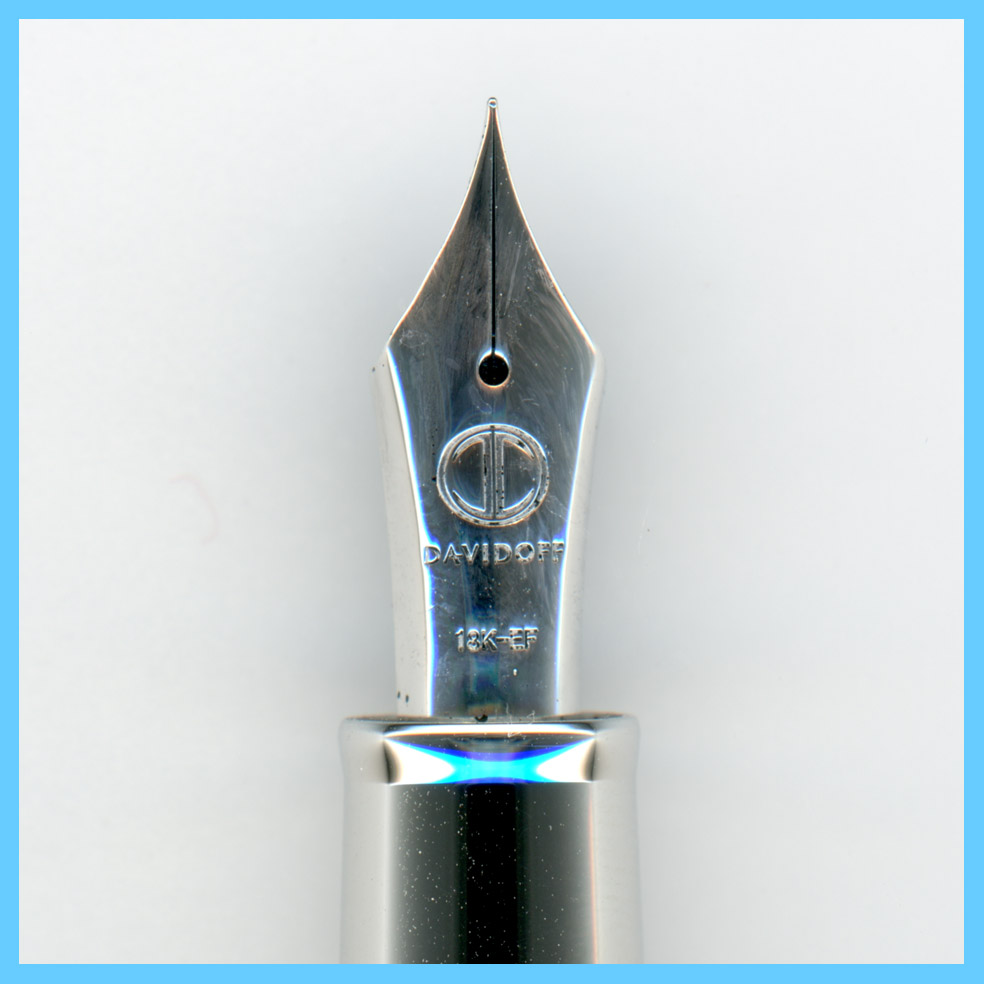 DAVIDOFFのペン先は細くても粘る！ : 万年筆評価の部屋