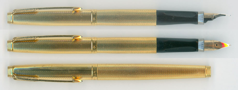 水曜日の調整報告【 Parker 75 14K-F 金張り バーレイ 書き 水曜日の調整報告【 Parker 75 14K-F 金張り バーレイ 書き