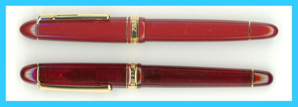 が*ん様 プラチナ 万年筆 プレジデント 　赤　M　 １８K【ME89】 が*ん様 プラチナ 万年筆 プレジデント 赤 M 18K【ME89】