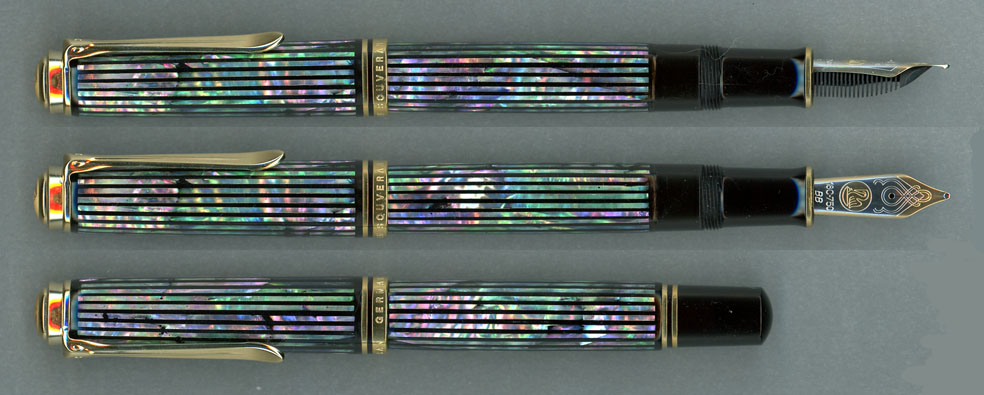 金曜日の調整報告【 Pelikan M1000 月光似 18C-BB 左利き用に