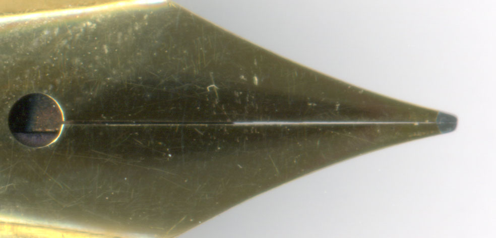 Pelikan　#500NN　黒縞　字幅EF PELIKAN”500NN”グレー縞＜HEF＞ : 万年筆おやじの備忘録