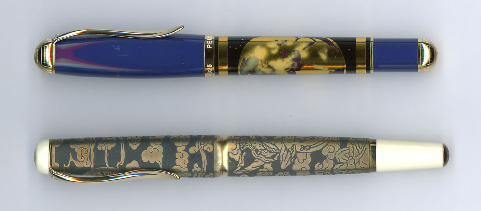 Pelikan M1000 金キャップ(925銀) PF印 3B Pelikan M1000 金キャップ