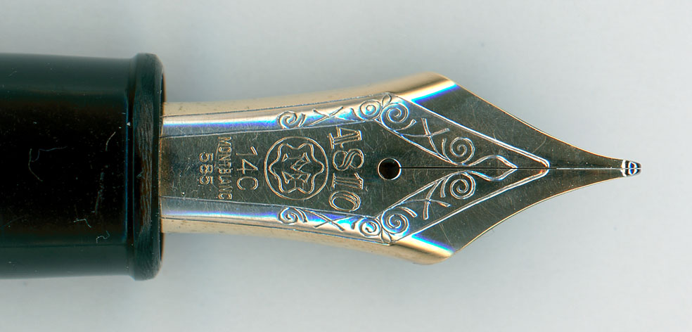 金曜日の調整報告【 1950年代 Montblanc No.149 14C-KF 美調整
