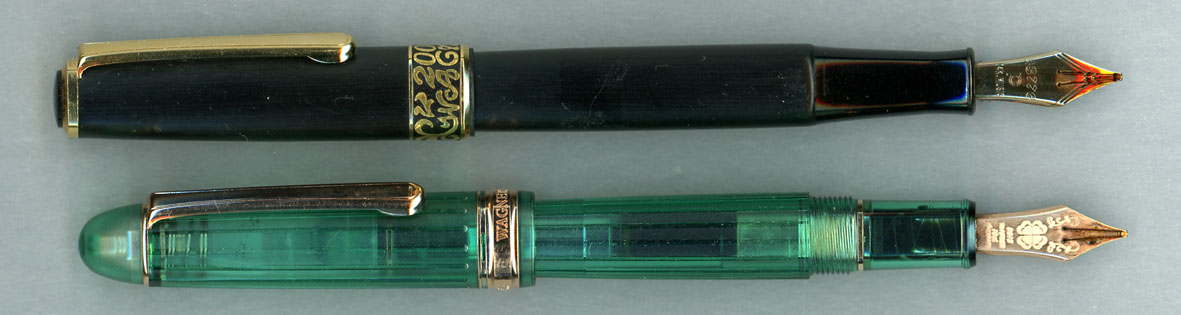 新萬年筆研究会【WAGNER】限定萬年筆 by プラチナ : 万年筆評価の部屋