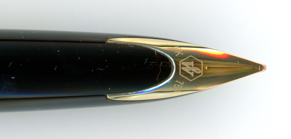 水曜日の調整報告 【 Waterman Caren Blue 18K-M コントロールが難しい