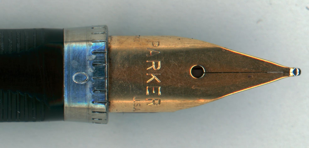 月曜日の調整報告【 Parker 75 Flat Top 14K-M 生贄 】 : 万年筆評価の部屋