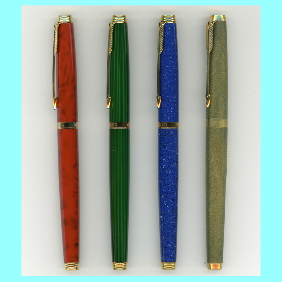 Parker 75 の色軸は魅力的だったなぁ～ : 万年筆評価の部屋
