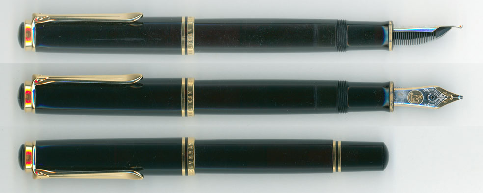 Pelikan M1000 万年筆とロイヤルブルーインクのセット。 Pelikan M1000 万年筆とロイヤルブルーインクのセット。 Pelikan