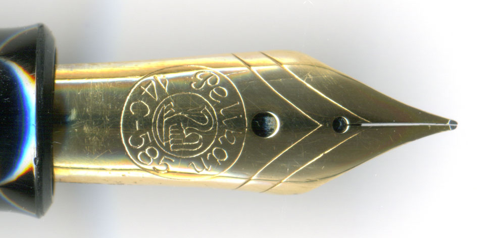 PELIKAN 万年筆 400NN M＆K 14C F 水曜日の調整報告 【 Pelikan 400NN 14C-OM ひっかかり 】 : 万年筆