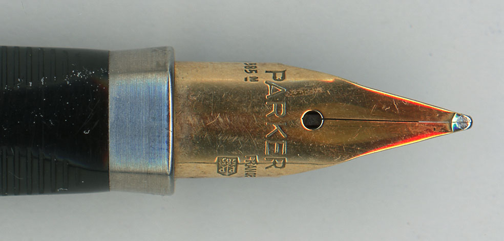 金曜日の調整報告【 Parker 75 銀張り 14K-M ペン先分解器具公開