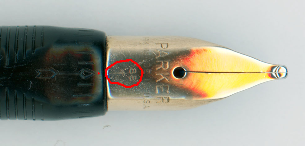 金曜日の調整報告【 Parker VP 14K-88 ペン先調整（お好きに
