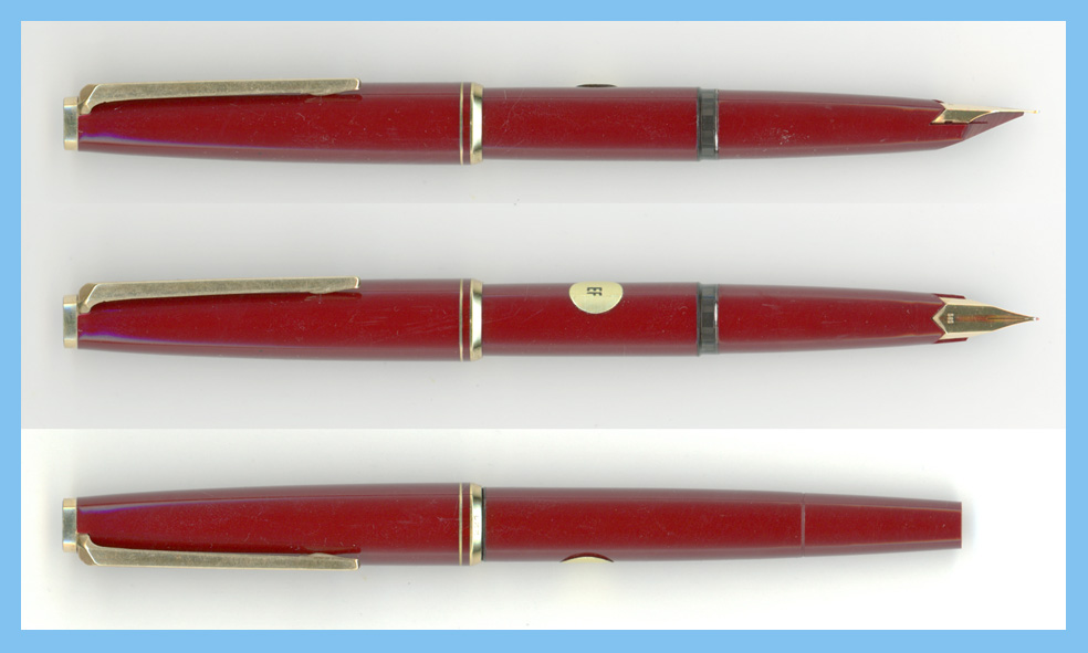 Montblanc No.221 鉈研ぎ鉈研ぎ！ : 万年筆評価の部屋