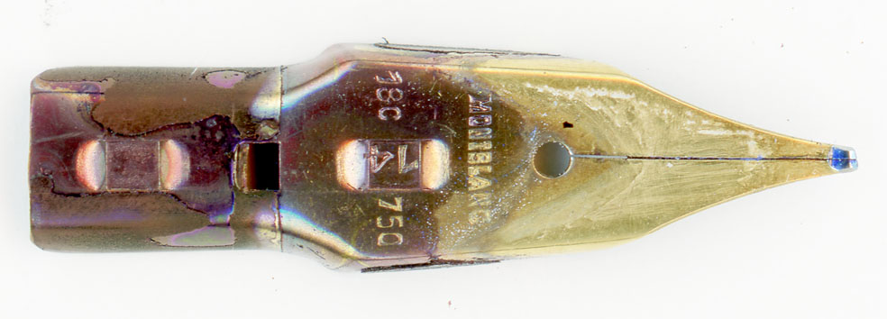 金曜日の調整報告【 Montblanc No.14 18C-OM グレー 普通のペン