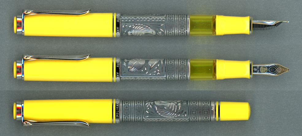Pelikan ペリカン M710 Yellow TOLEDO 18C-B PELIKAN M710 YELLOW