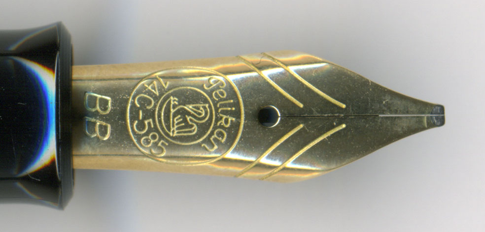 月曜日の調整報告 【 Pelikan #500 14C-M ・・・ ニブ交換 】 : 万年筆