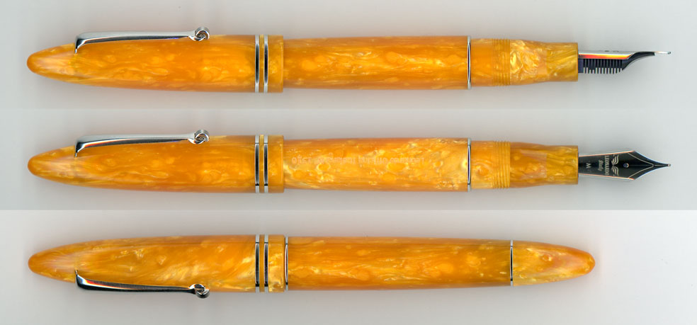 LEONARDO FURORE Steel-M ペン先曲がってる？ : 万年筆評価の部屋