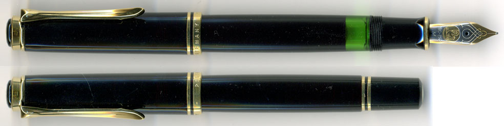 Pelikan M800 18C-M → 18C-B（PF） 交換しての仮説