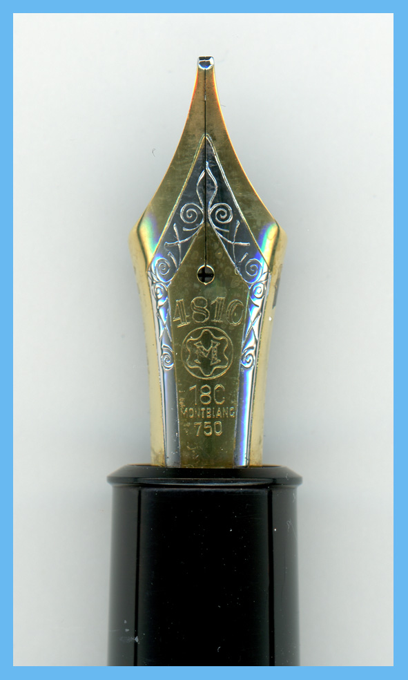1960年代 Montblanc No.149 18C-M 角研ぎ : 万年筆評価の部屋