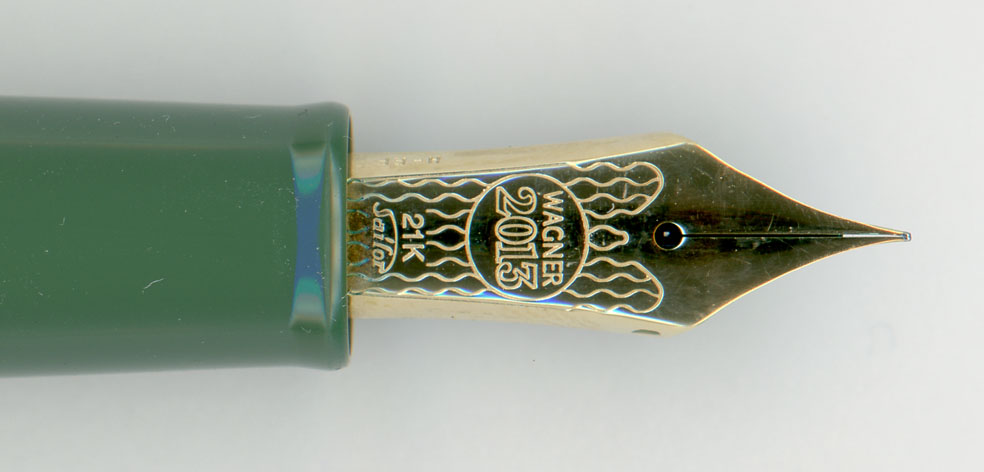 【非常に希少・刻印ペン先】WAGNER 2010 プロギア21K ブラウン軸 非常に希少・刻印ペン先】WAGNER 2010 プロギア21K ブラウン軸