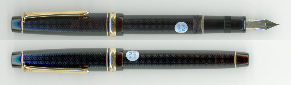 パイロット ジャスタス95 14K-FM : 万年筆評価の部屋 パイロット ジャスタス95 14K-FM : 万年筆評価の部屋