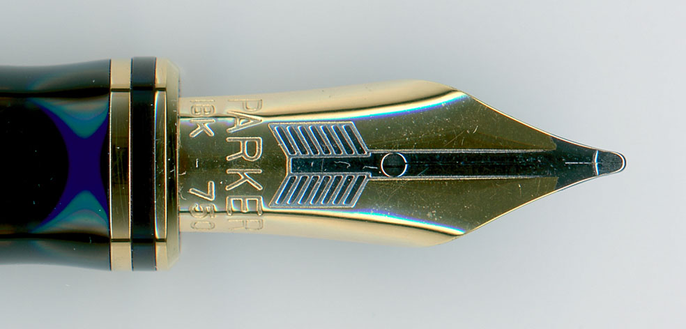 金曜日の調整報告 【 Parker Duofold International 18K-B ペン先乾燥