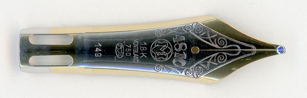 水曜日の調整報告 【 Montblanc No.1497 18K-OB ペン芯交換 水曜日の調整報告 【 Montblanc No.1497 18K-OB ペン芯交換
