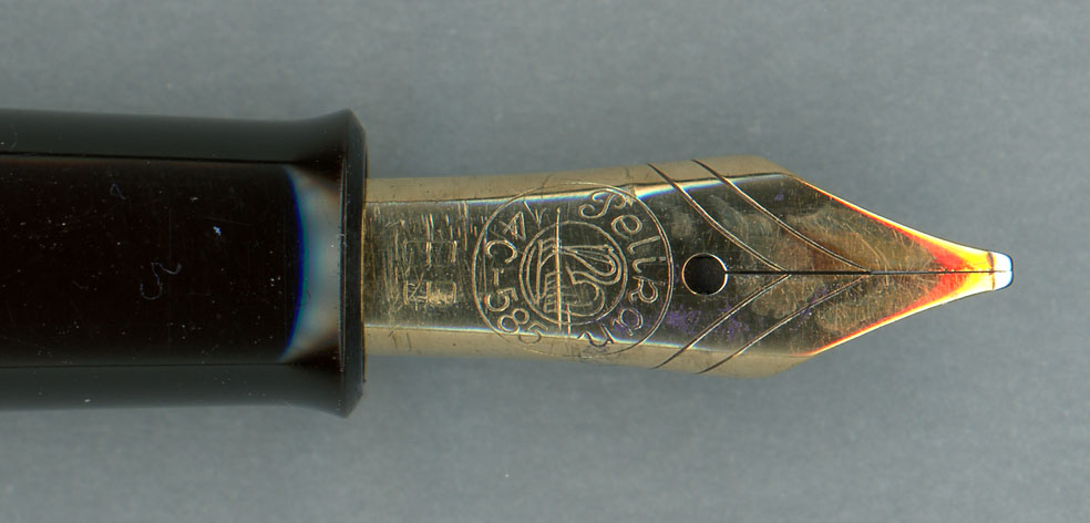 Pelikan 400 茶縞 14C-BB 尻軸が締まらない 】（アーカイブ 2016年3月