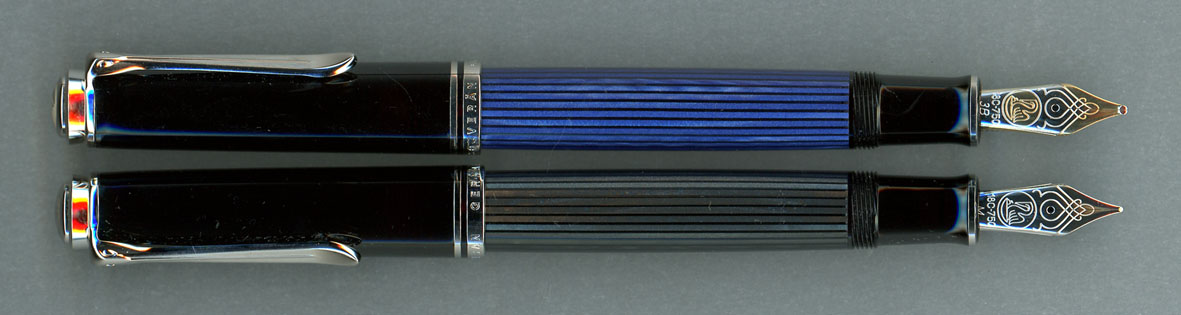 万年筆評価の部屋:Pelikan M805 黒縞が出てきた・・・