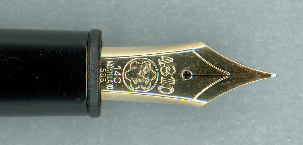 月曜日の調整報告【 1970年代 Montblanc No.146 14C-EF 首軸からの