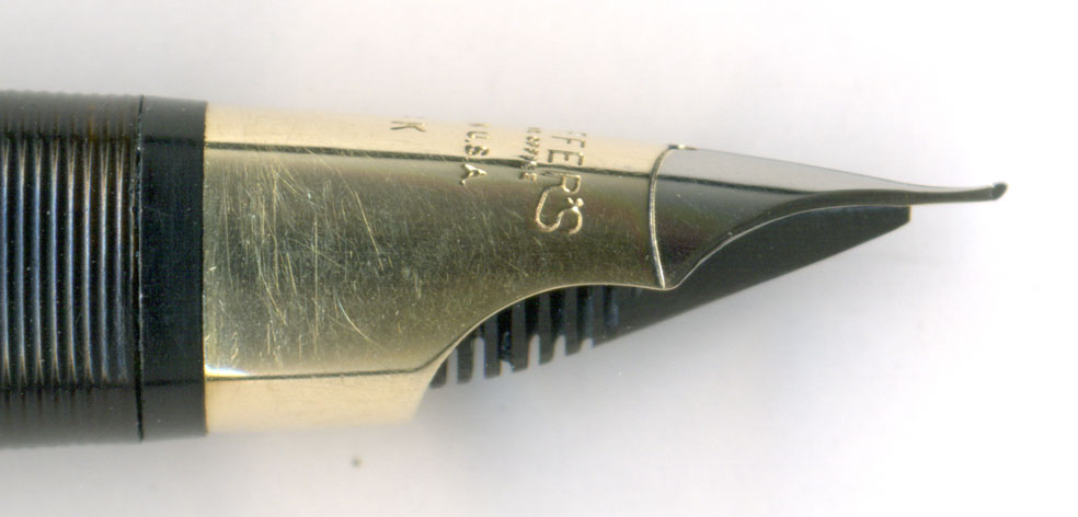 水曜日の調整報告 【 Sheaffer Tuckaway 14K-XF ペン先曲がり