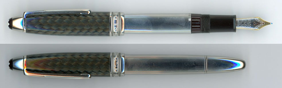 水曜日の調整報告 【 Montblanc Carbon & Steel No.146 18K-M ペン先