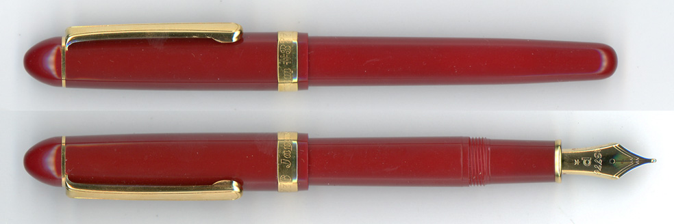 プラチナ #3776 バランスのスチール製ペン先付きモデルが品薄