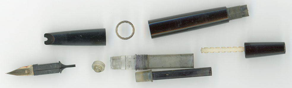 金曜日の調整報告【 Montblanc No.221 14K-EF インク吸わない