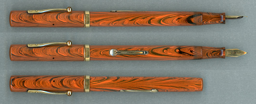 水曜日の調整報告【 Waterman Red Ripple No.52 14K-F 吸入不良修理と