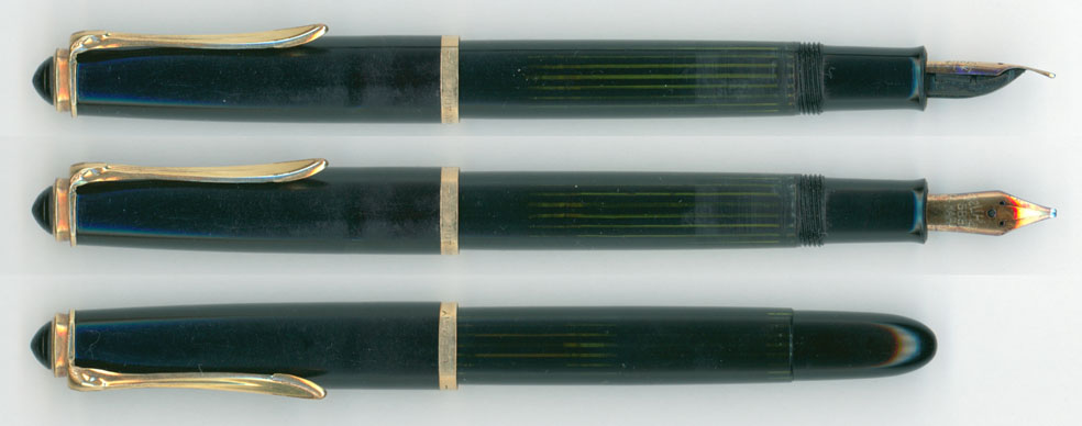 Pelikan 400NN 黒縞 14K-Music 健康診断 → 移植手術必須 Pelikan 400NN 黒縞 14K-Music 健康診断 → 移植手術必須