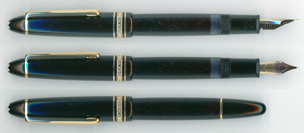 1980年代 Montblanc No.146 14K-M インク汚れが落ちない 1980年代 Montblanc No.146 14K-M インク汚れが落ちない