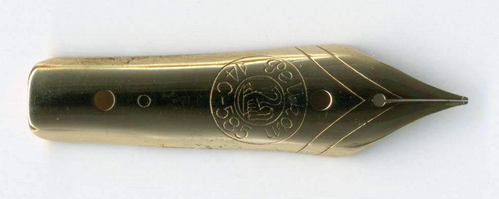 水曜日の調整報告 【 Pelikan 400NN 14C-DF ペン先がすぐ乾く