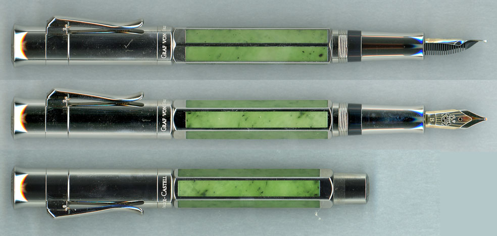 Faber-Castell Pen of the year 2011 Jade 使おうとしたが重すぎた