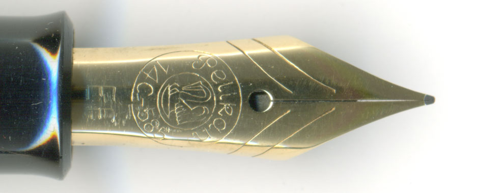 Pelikan　#500NN　黒縞　字幅EF ペリカン 万年筆 500NN ブラックストライプ Pelikan 500NN Black