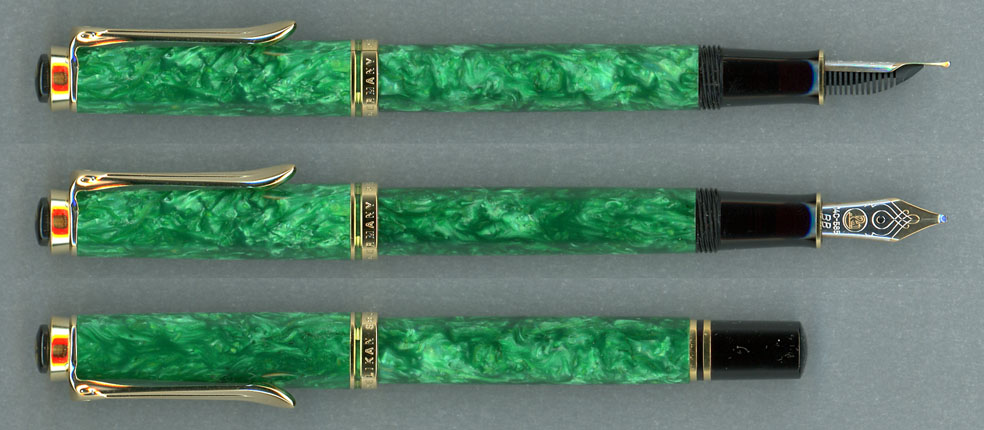 Pelikan M320 緑軸 14C-BB このペン先は絶世の美女! : 万年筆 Pelikan M320 緑軸 14C-BB このペン先は絶世の美女! : 万年筆